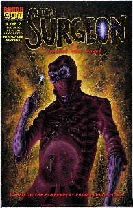 Surgeon comic issue 1 cover